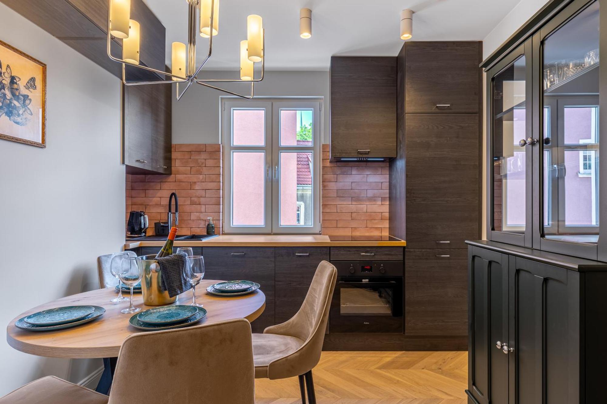 Stylowy Apartament W Sercu Starowki Z Widokiem Na Motlawe Gdansk Exterior photo